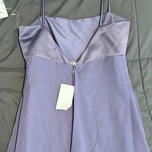 Gorgeous Alfred Angelo Women’s Formal Gown in light purple with gem accent